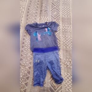 Under Armour baby girl 3/6 month set